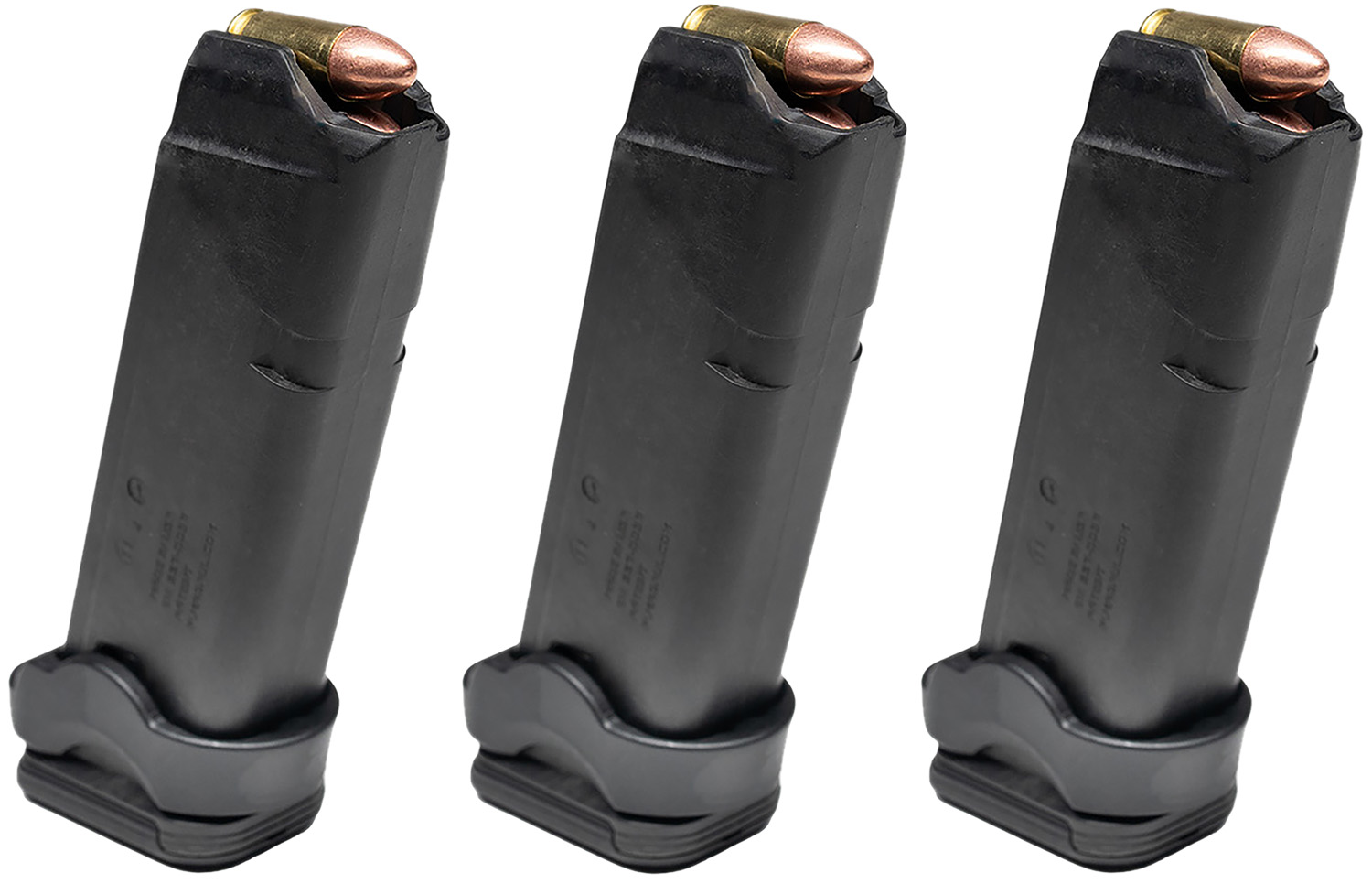 Kel-Tec S2k2213 Sub2000 Magazine Sleeve Fits Glock 17 Gen3 Black 3 Pack