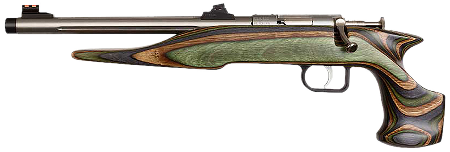 Chipmunk 41105 Hunter .22 Mag Pistol, 9" Stainless, Camo Laminate Stock