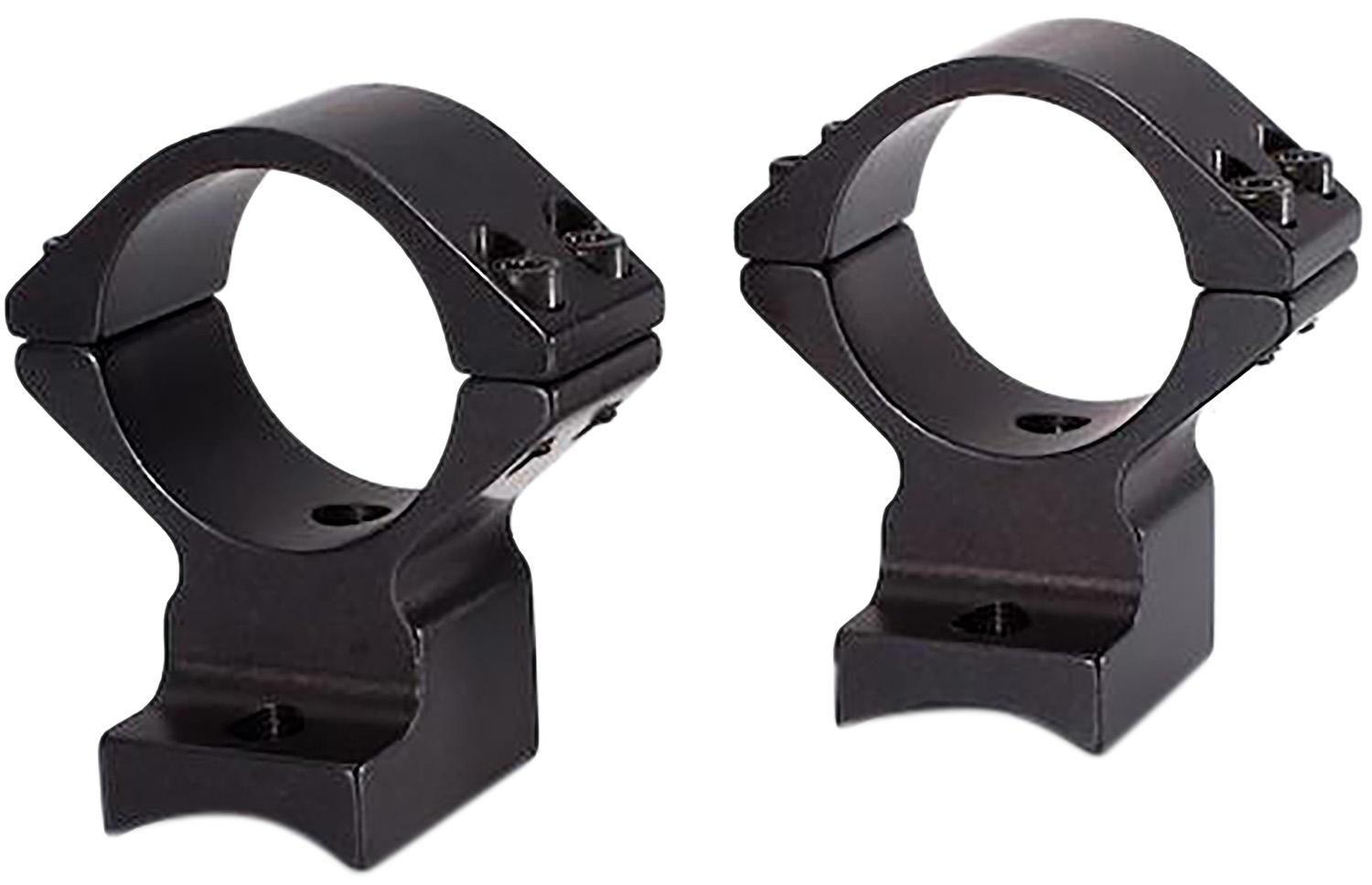 Talley 94X719 Scope Mount/Ring Combo Black Anodized Aluminum 1" Tube, Savage (8-40) Round Receiver W/Accutrigger, Medium