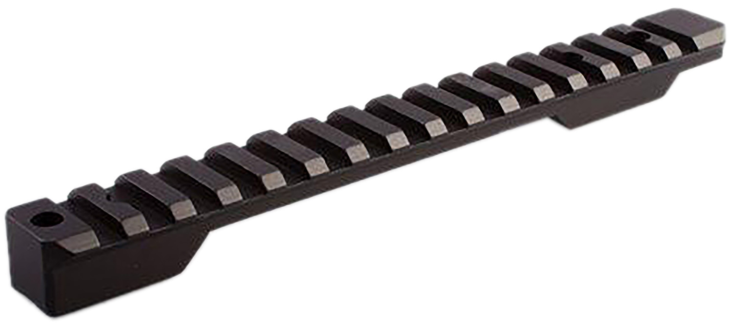 Talley PS0258160 Black Anodized Aluminum Picatinny Rail Mount Short Action