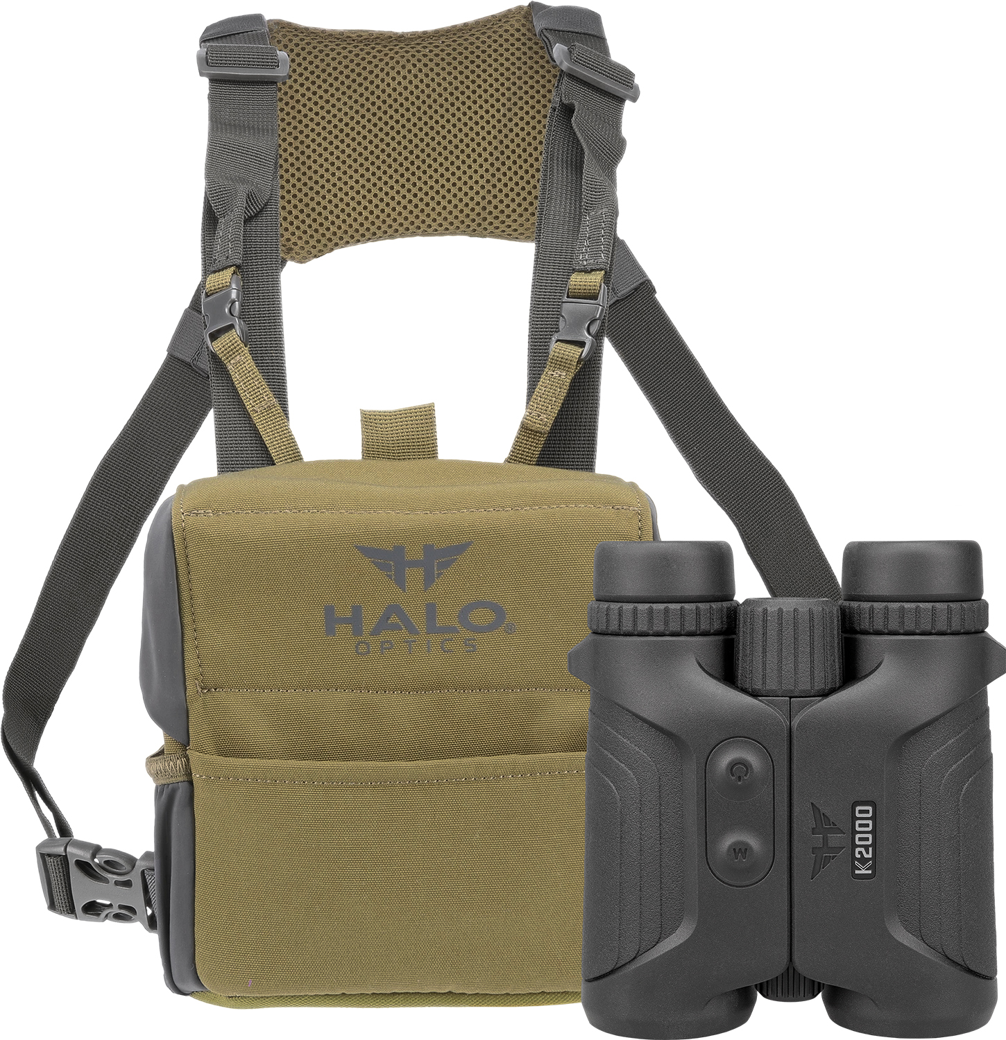 Halo Optics HALLRFBIN2000 K2000  10x42 Black
