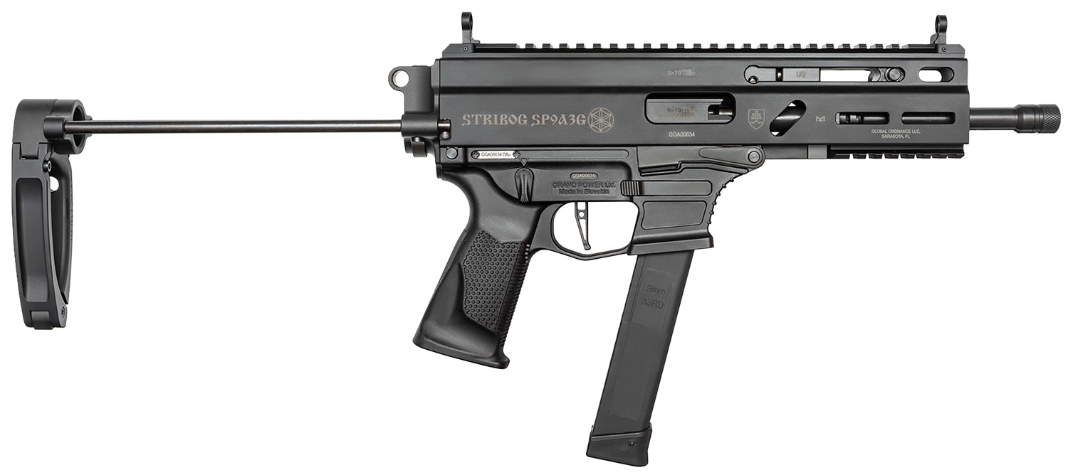 Grand Power 810091152867 Stribog SP9A3G 9mm Luger 8” Black PDW... - GP - SEMI-AUTO for sale at TheGunDock