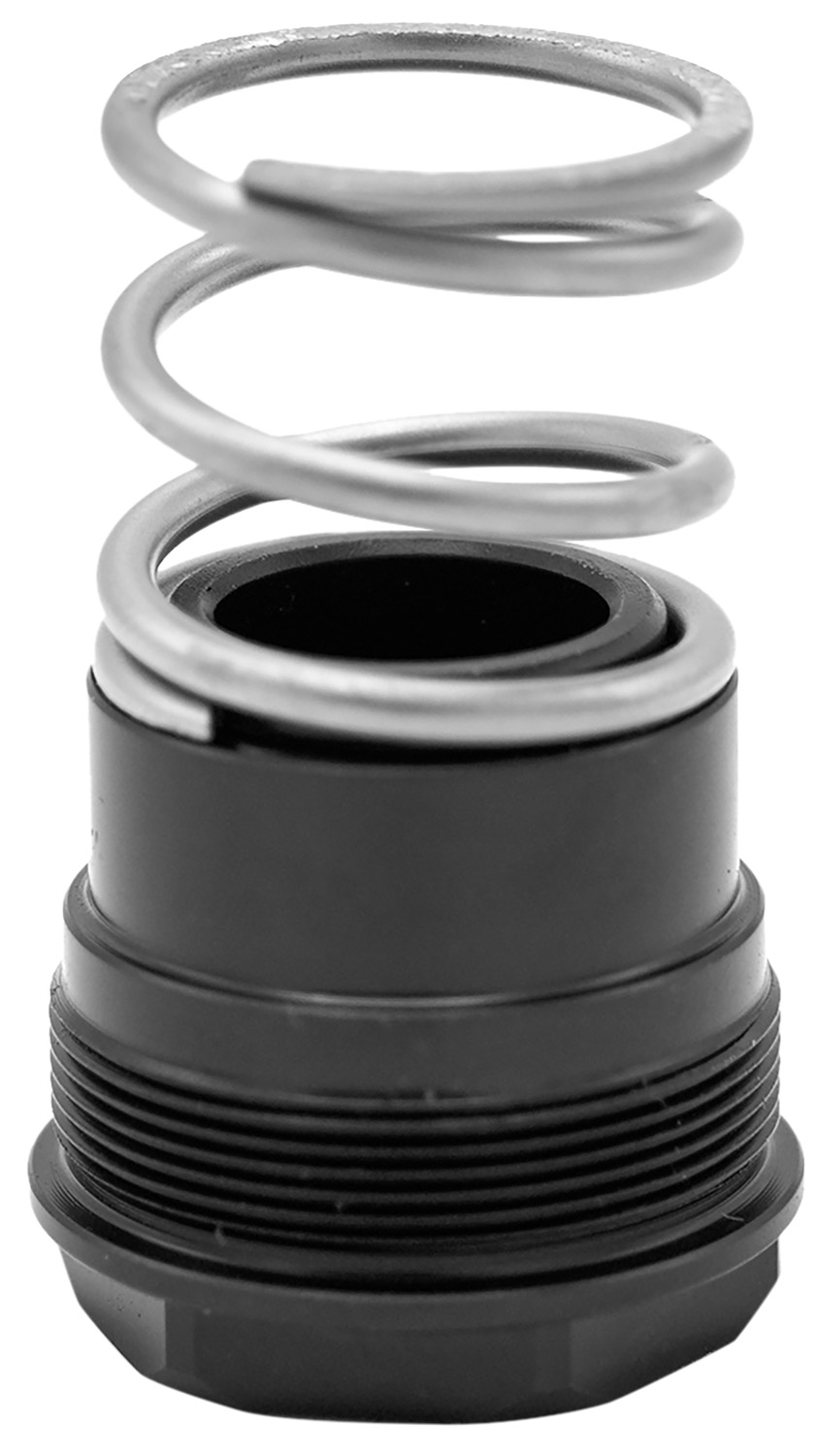 Huxwrx 1836  3-Lug Adapter 9mm Fits 1/2x28 Steel Black Nitride