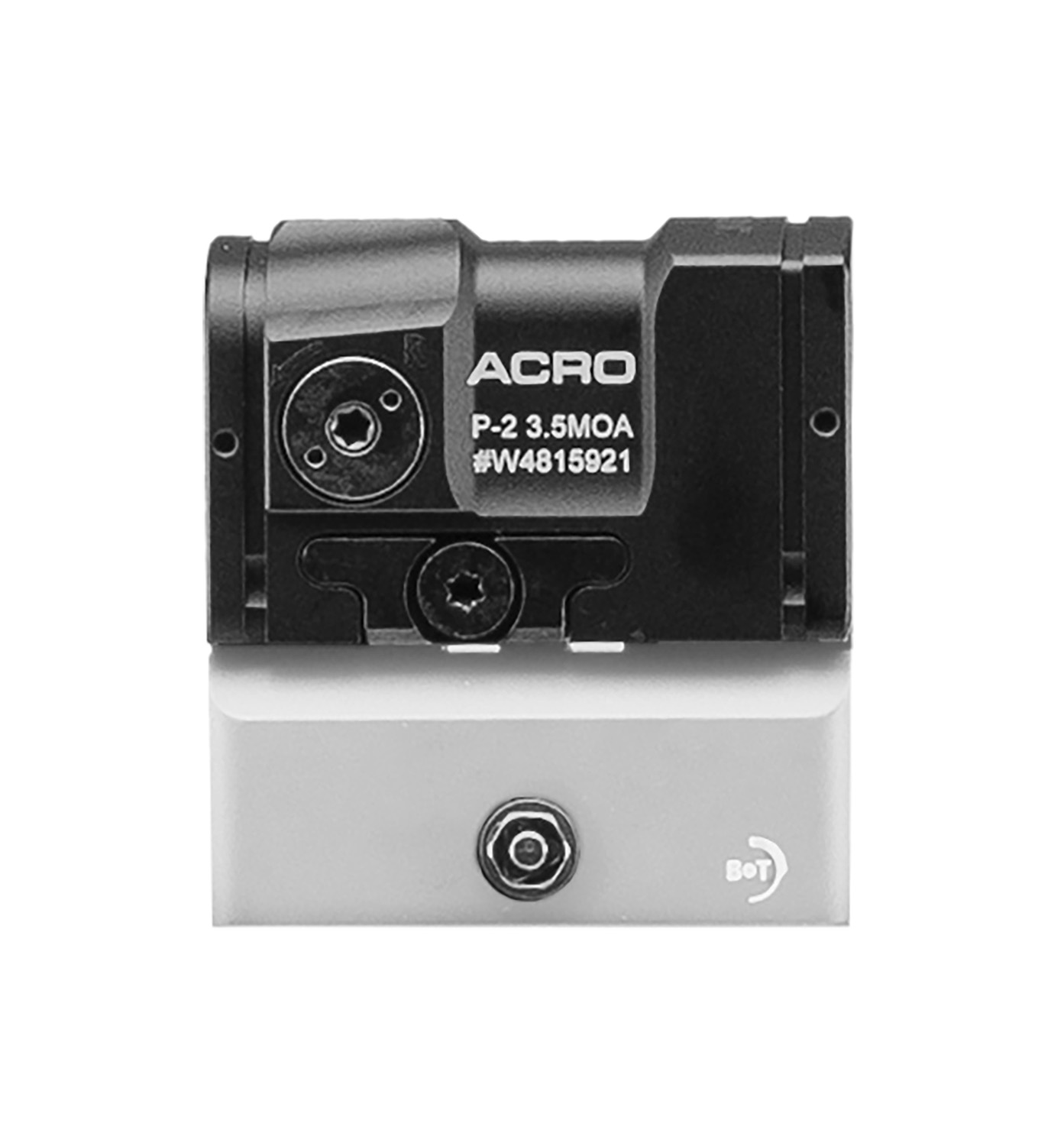 B&T Firearms AP-200692-39-QD Aimpoint ACRO C-2 Black 1x39mm Tube 3.5 MOA Red Dot Reticle