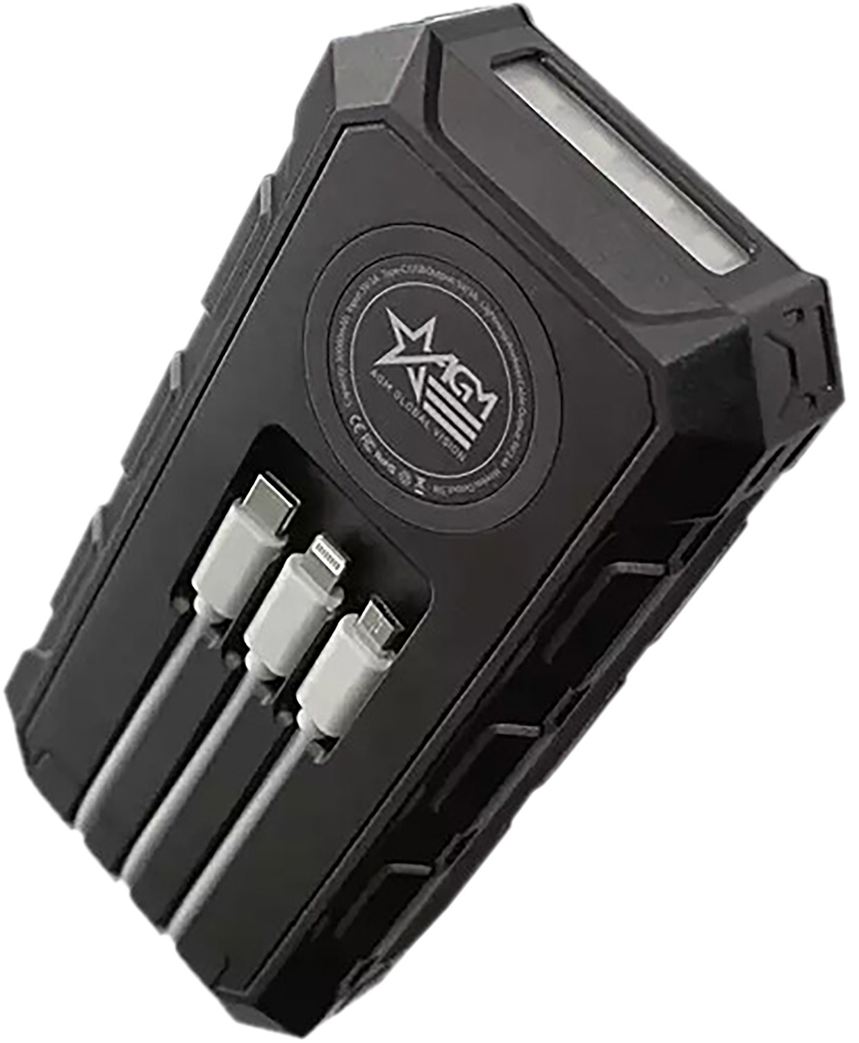 AGM Global Vision 6628XPB31 Solar Power Bank  Black 5V