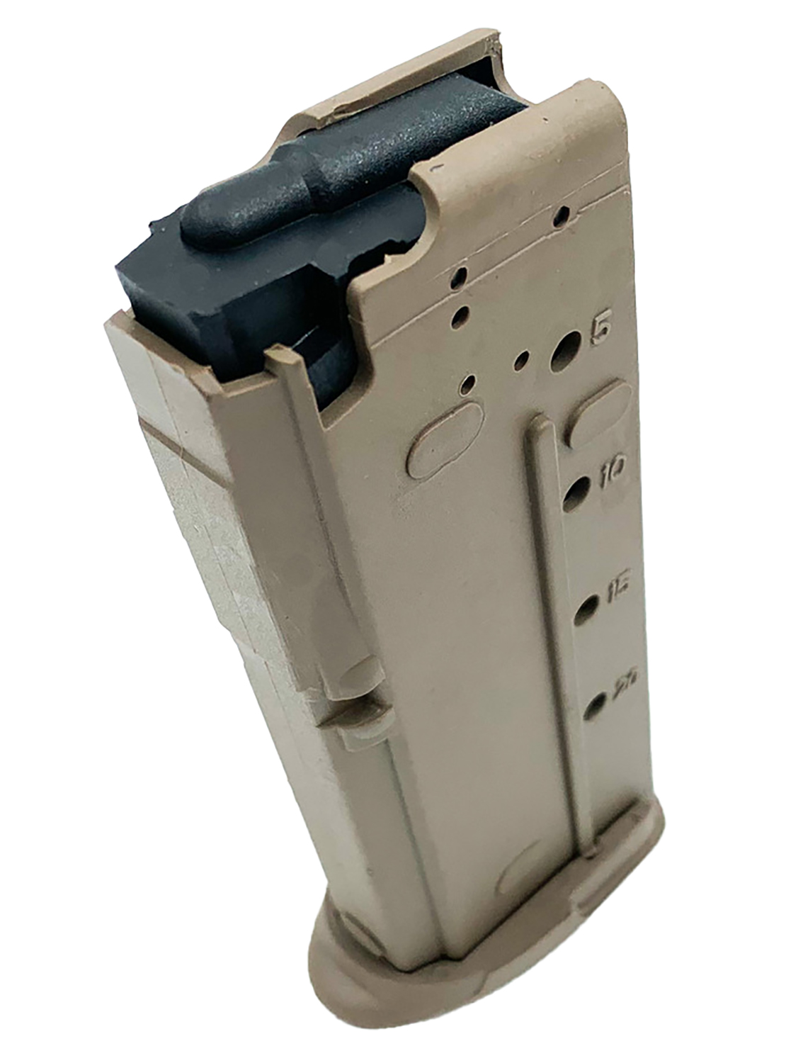 PROMAG FN Five-seveN IOM & USG 5.7x28mm 20rd FDE Polymer Mag FNH-A1-FDE