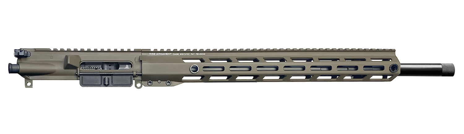 Rise Armament RA6ARCCUBRN18 Upper Receiver  6 ARC 18 Black Cerakote Barrel Aluminum