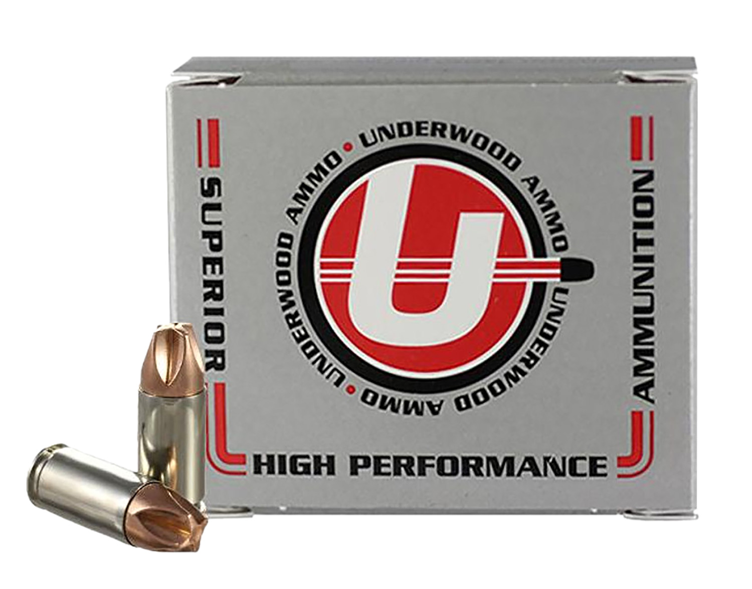 Underwood Ammo 864 9mm+P 68gr Xtreme Defender 20rd Nickel-Plated Brass