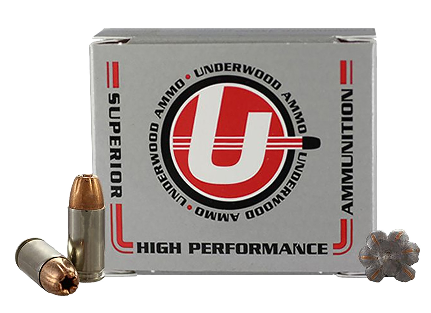 Underwood Ammo 114 9mm 124Gr Jacketed Hollow Point 20 Per Box/10 Case