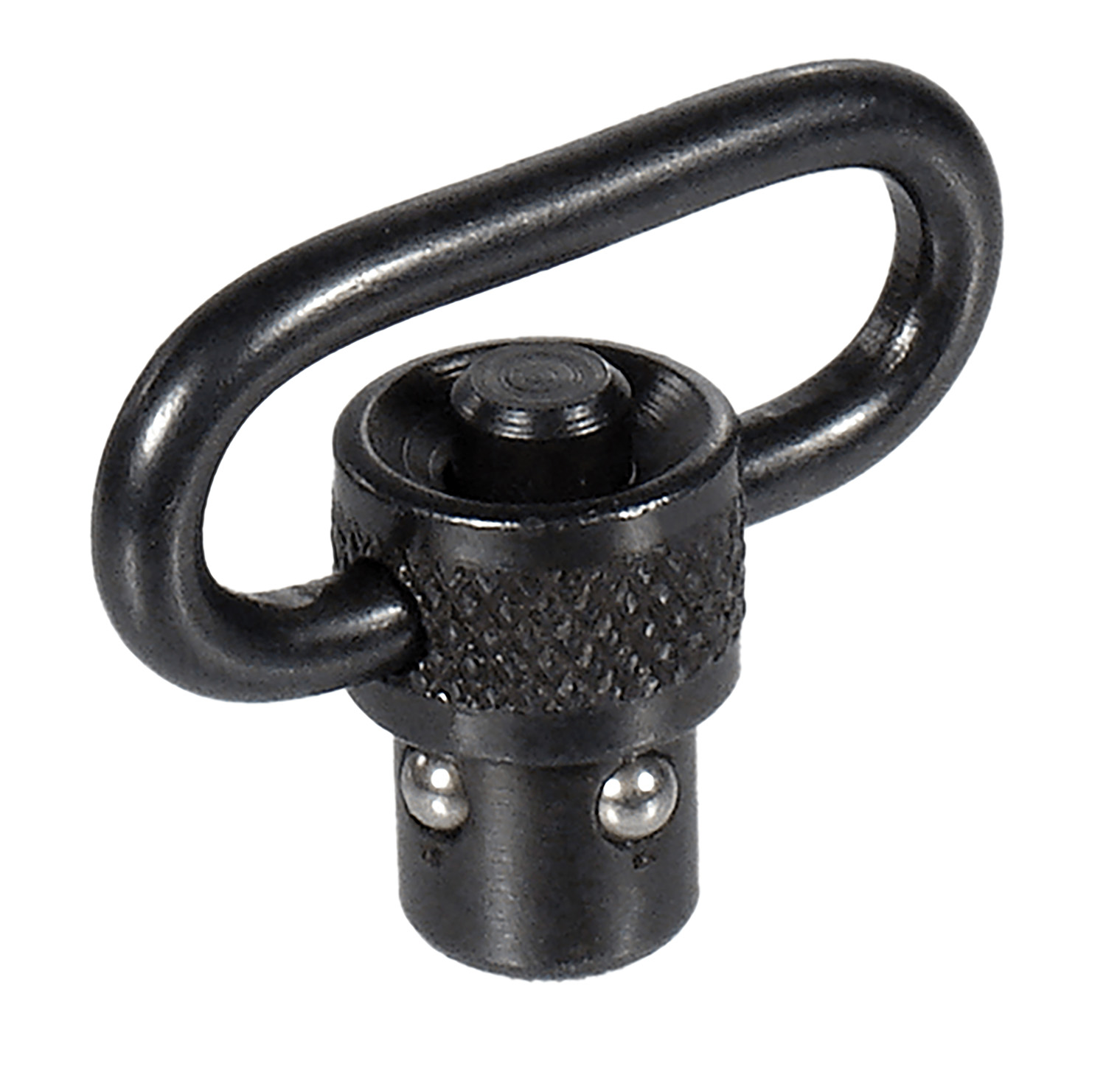 Leapers TLQDSW08A QD Sling Swivel Black 1" Push Button Steel