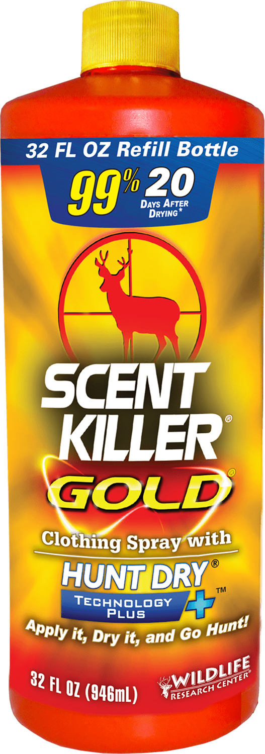 Wildlife Research 1261 Scent Killer Gold Spray Refill Odorless 32 oz