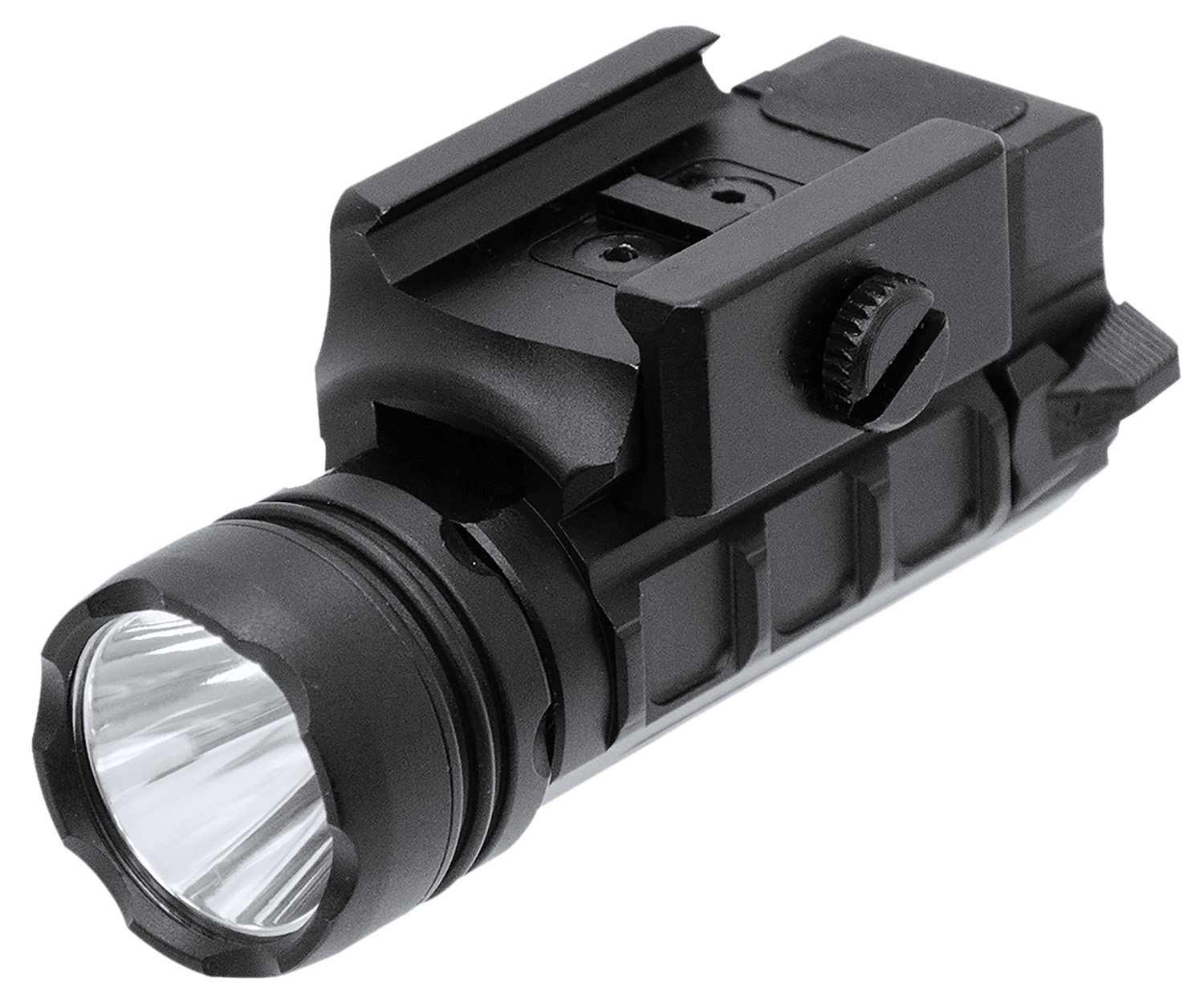 Leapers LTELP123RA Pistol Light Black Aluminum 400 Lumens Picatinny Mount - UTG - 400 LUMENS
