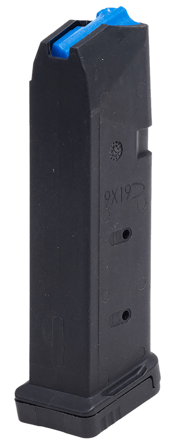 Leapers RBTGL915 15rd 9mm Fits Glock Black Polymer/Steel