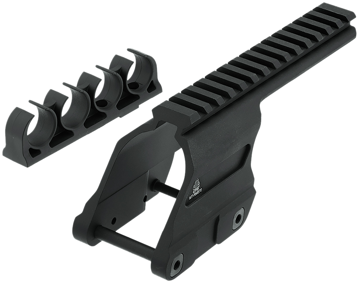 UTG MT-RM870 Optic Mount 12G REM 870 Black Aluminum Picatinny Rail