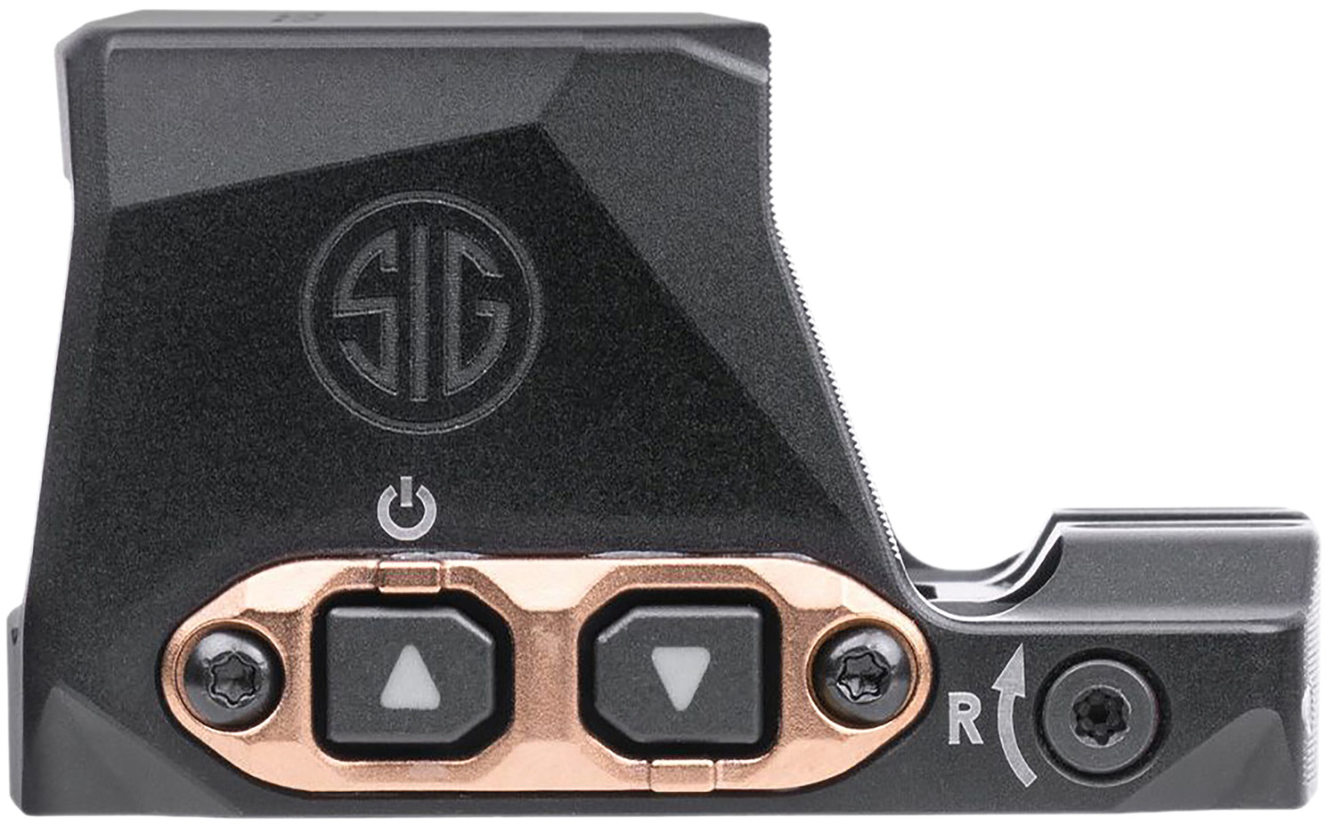 SIG Sauer ROMEO-X Enclosed Compact Rose Superb Black Rose Gold Carry Pistol Optic 5 SIG Sauer ROMEO-X Enclosed Compact Rose side view