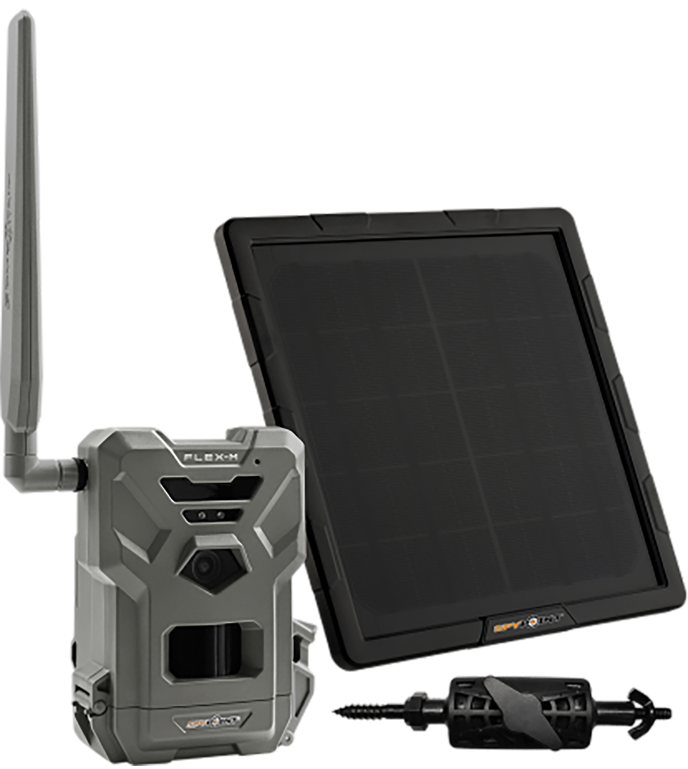 SPYPOINT Flex-M Cellular Trial Camera Solar Bundle