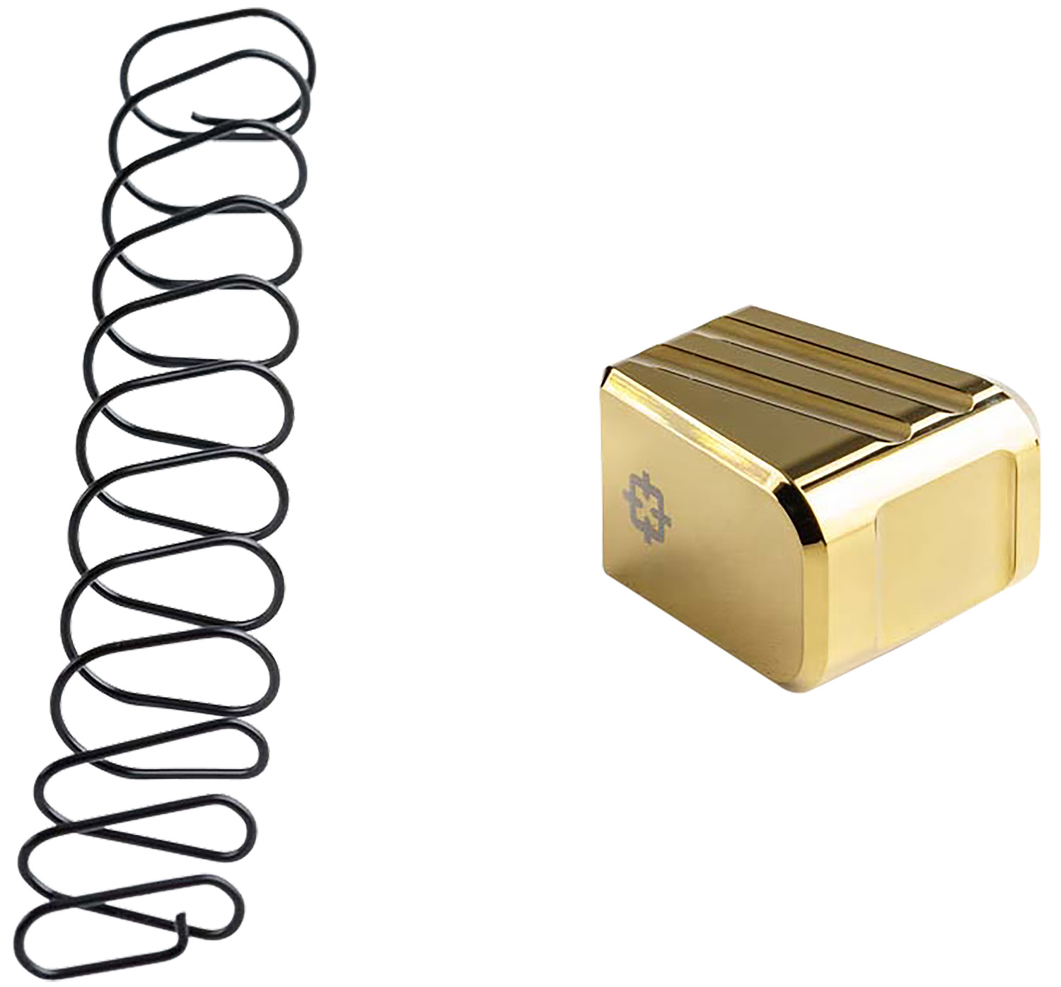 Cross Armory CRG+5MEG17GD Gold Magazine Extension for Glock 17/22/31 Gen 1-5 - Cross Machine Tool Company - 5RD