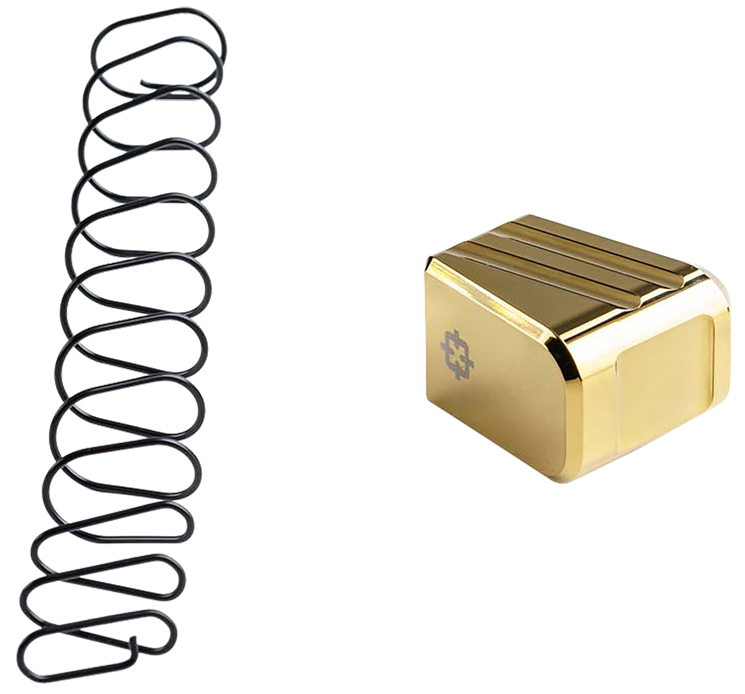 Cross Armory CRG+5MEG19GD Gold Aluminum Magazine Extension Glock 19/23/32 - Cross Machine Tool Company - 5RD
