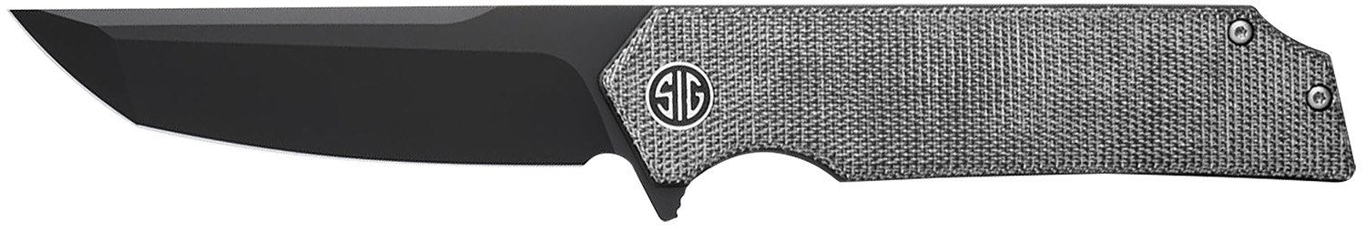 SIG SAUER Validus Black PVD Drop Point Knife with Blk G10 Handle (VA-9BB)