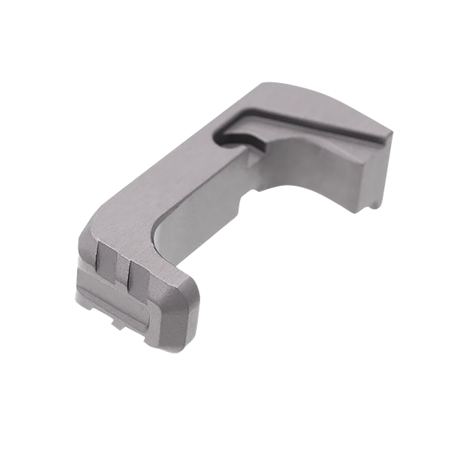 Tyrant CNC TDGEMRGG Extended Magazine Release Glock Gen4-5 Grey Aluminum