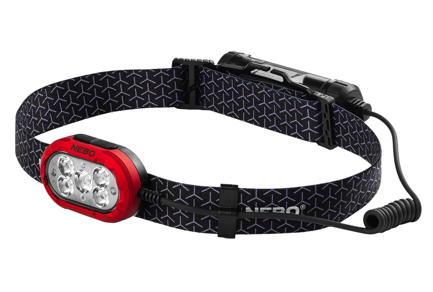 NEBO NEBHLP0041 Rechargeable LED Headlamp 400 Lumens, Adjustable Strap