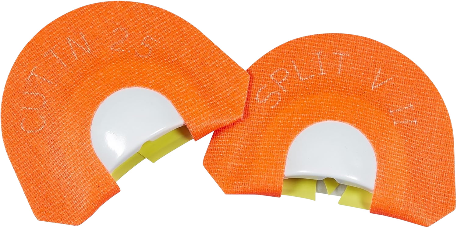 Hunters Specialties Diaphragm Tough Tone Turkey Pro 2 Pack - Premium Flex Process, Infinity Latex, 2 Ultra-Thin Reeds