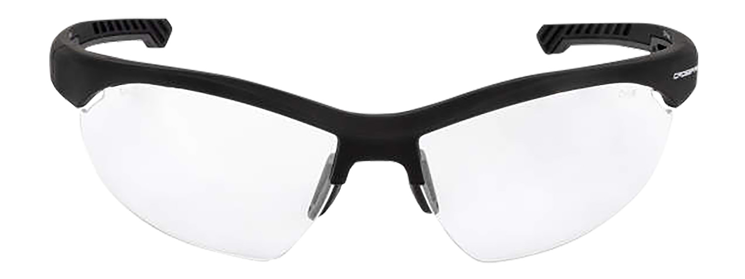 Radians XFBD1010C Ballistic Glasses Clear Lens Black Frame 99.9% UV Protection - RAD - BLACK