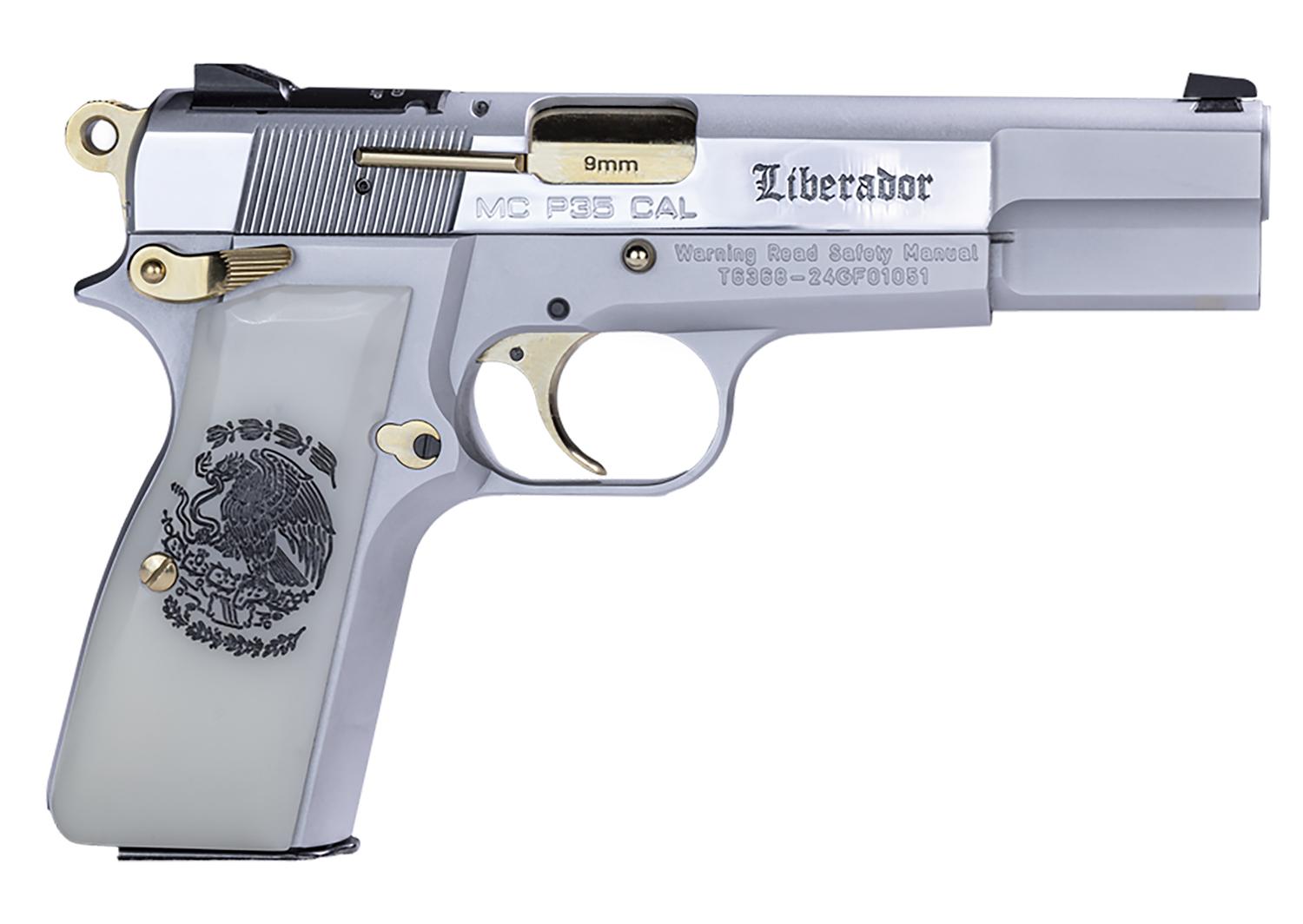 Girsan MCP35 CAL Liberador Semi-Automatic Pistol 9mm Luger 4.87" Barrel - European American Armory - 9mm