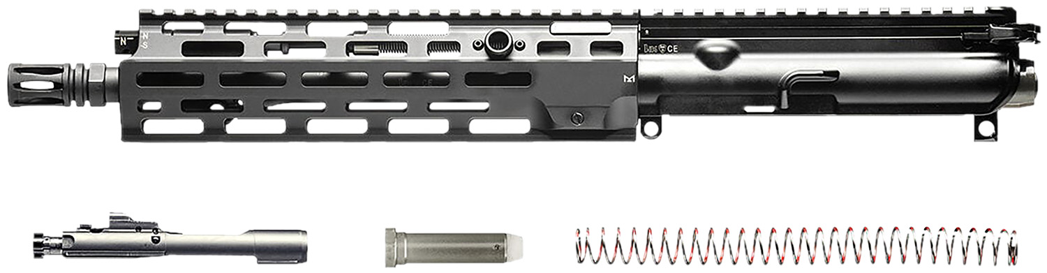 Heckler & Koch MR556 A4 Upper Receiver, 223 Remington/556NATO, 11 Barrel, Threaded 1/2X28, M-LOK Handguard, Anodized Finish, Black, Fits AR-15 Lower Receivers, Includes Bolt Carrier Group, Charging Handle, Buffer Weight and Buffer Spring 51000385