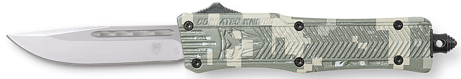 CobraTec Knives SADCCTK1SDNS CTK-1 American Flag Small 2.75” OTF Drop...