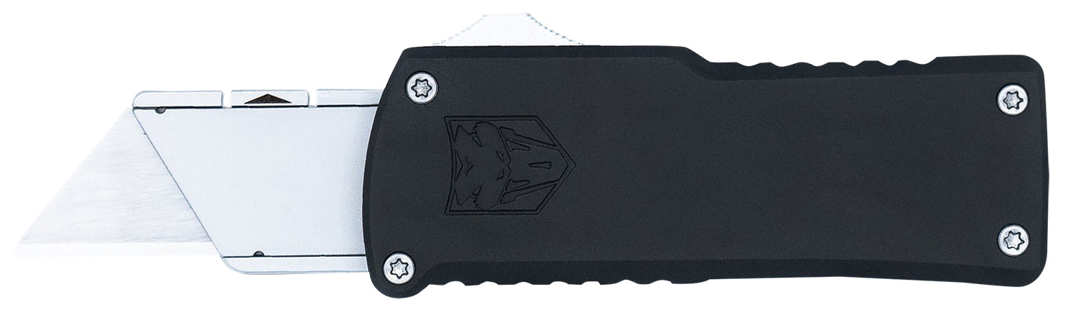 CobraTec CTOTFUTBLK OTF Utility Knife Black - CobraTec Knives for sale at TheGunDock