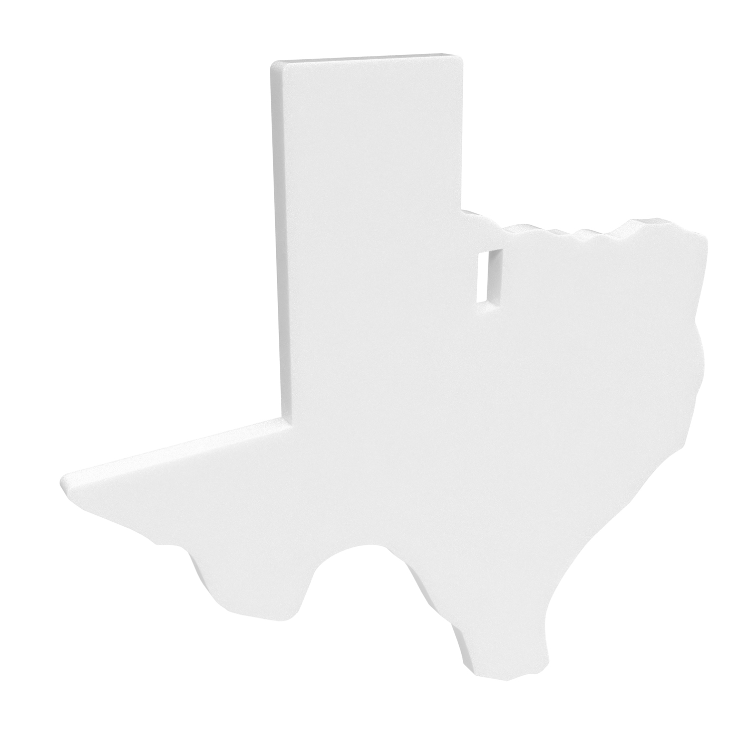 BIR 47721         AR500 3/8 SILHOUETTE/1HOLE TEXS