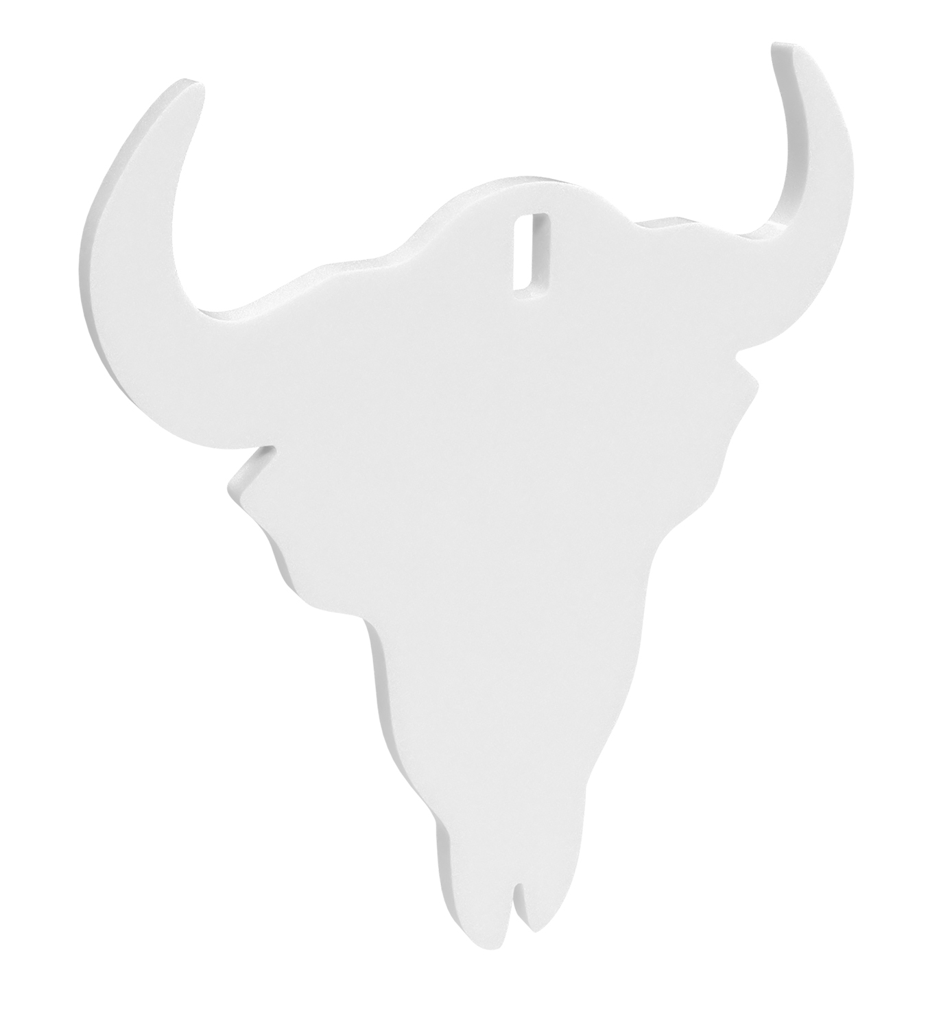 BIR 47719         AR500 3/8 SILHOUETTE/1HOLE SKUL