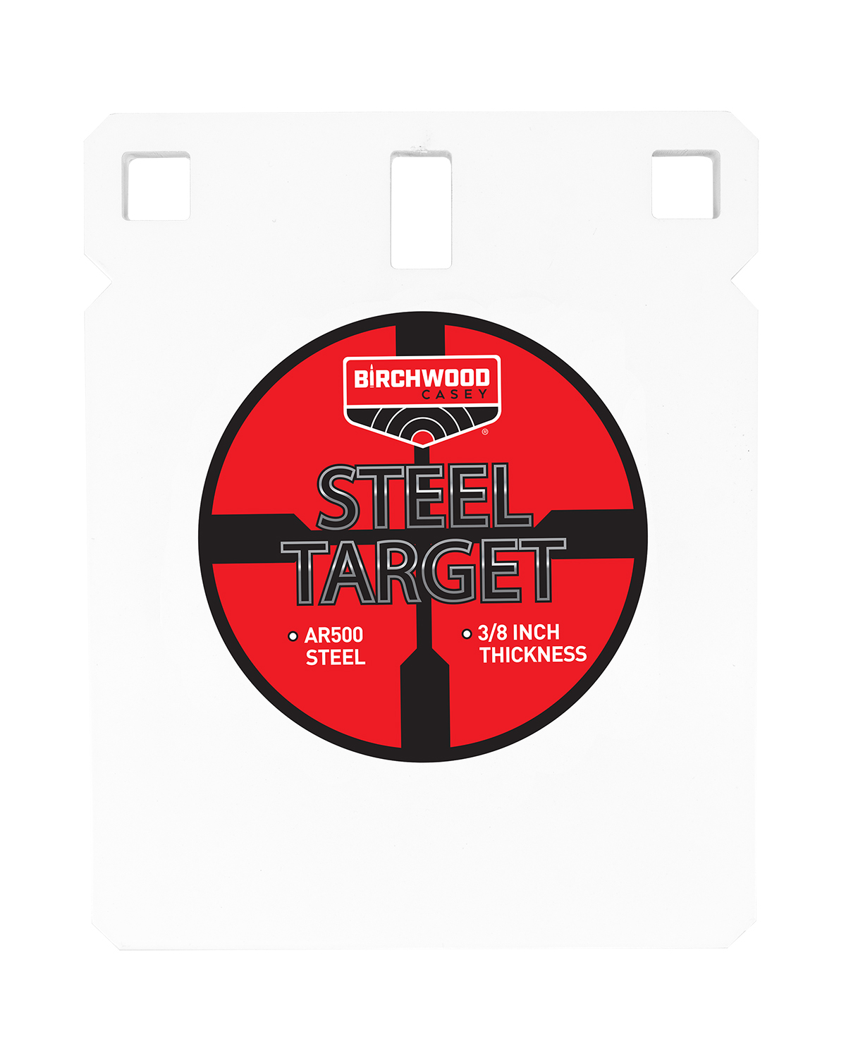 Birchwood Casey BC-SQR6-38 Centerfire Target 3/8" AR500 Steel 6"... - Birchwood Casey