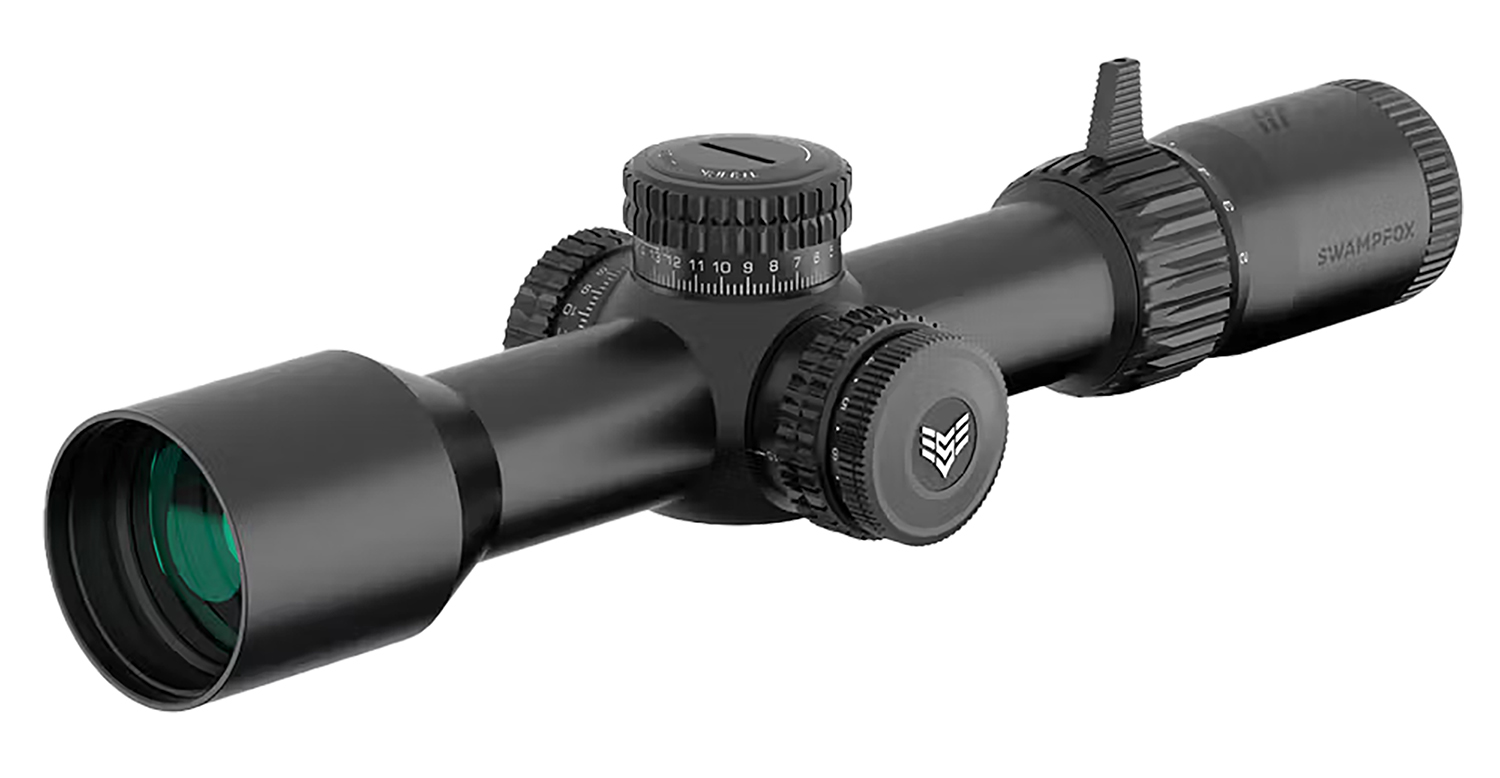 Swampfox TWK52556-3L Warhawk 5-25x56mm FFP Illuminated Rifle Scope Black