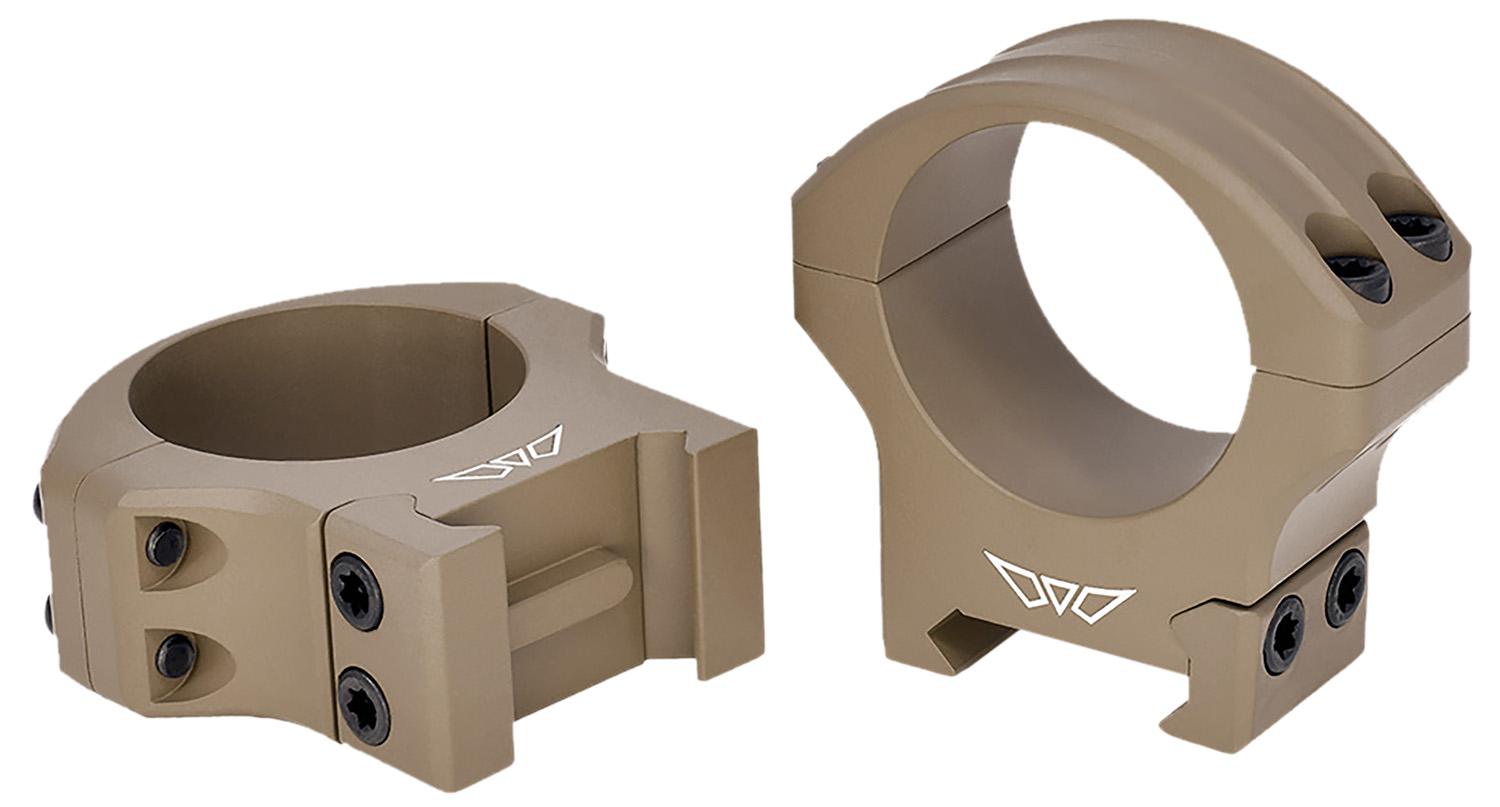 Warne HyperLite 1in High Dark Earth Scope Rings (8502DE) - Warne - 1"