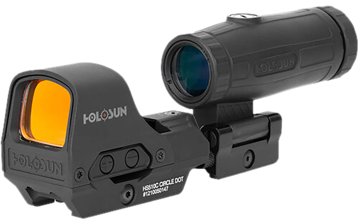 HOLOSUN HE510C Reflex Red Dot Sight & HM3X Magnifier Set - Holosun