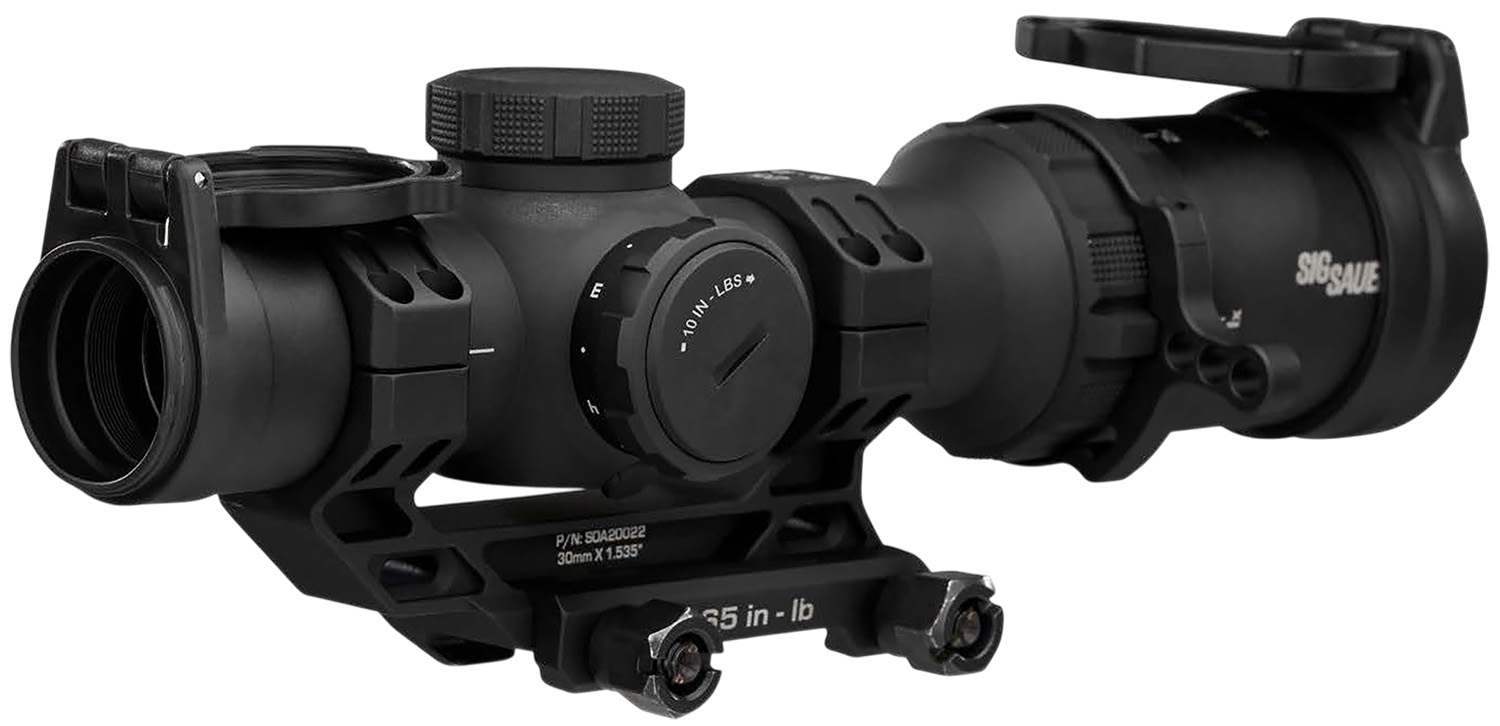 Sig Sauer Electro-Optics SOTMC11002 Tango-MSR  Black 1-10x 24mm Illuminated BDC Reticle