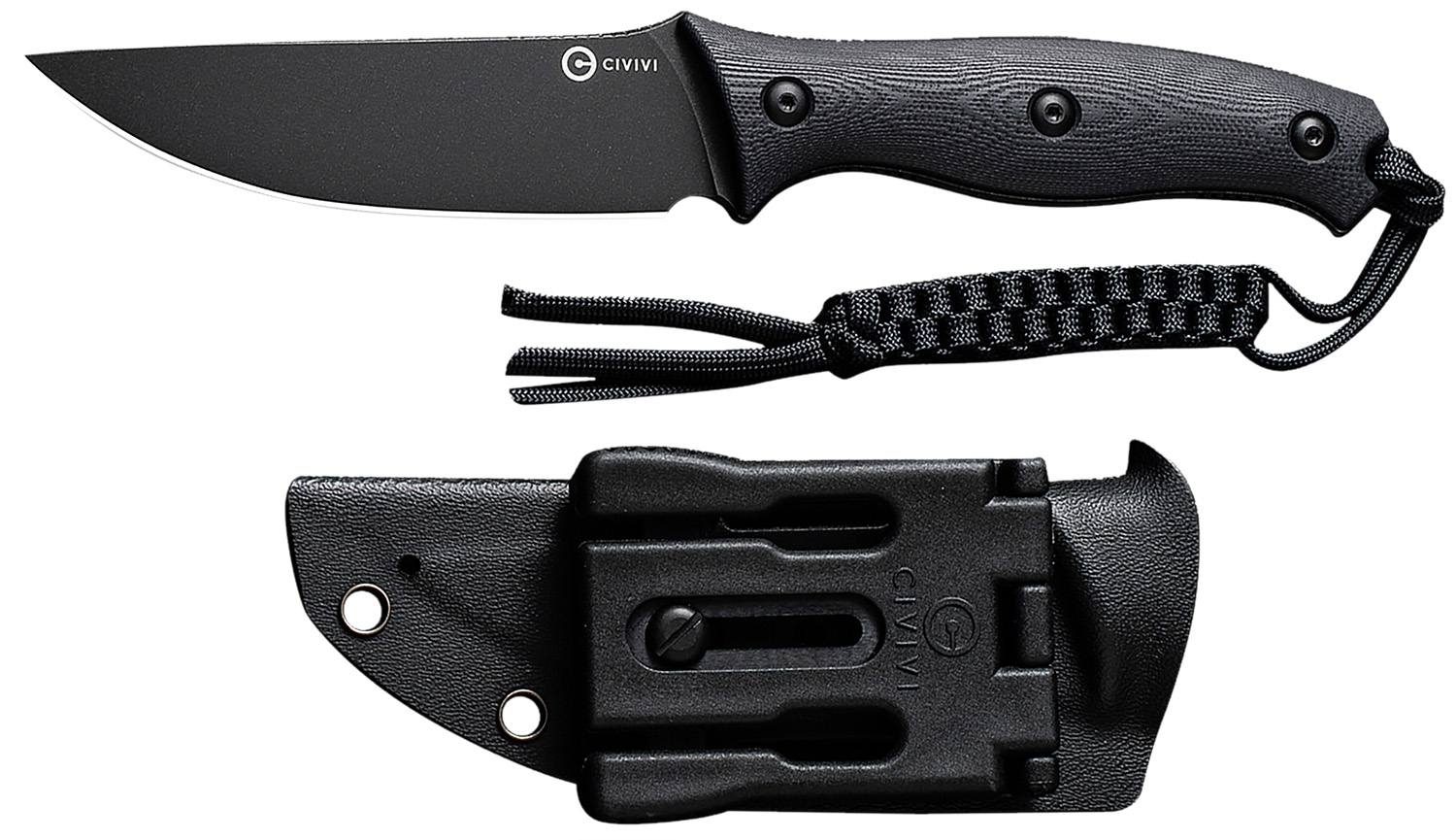 Civivi C23041-1 Stormridge 3.92" Nitro-V Blade, Black G10 Handle