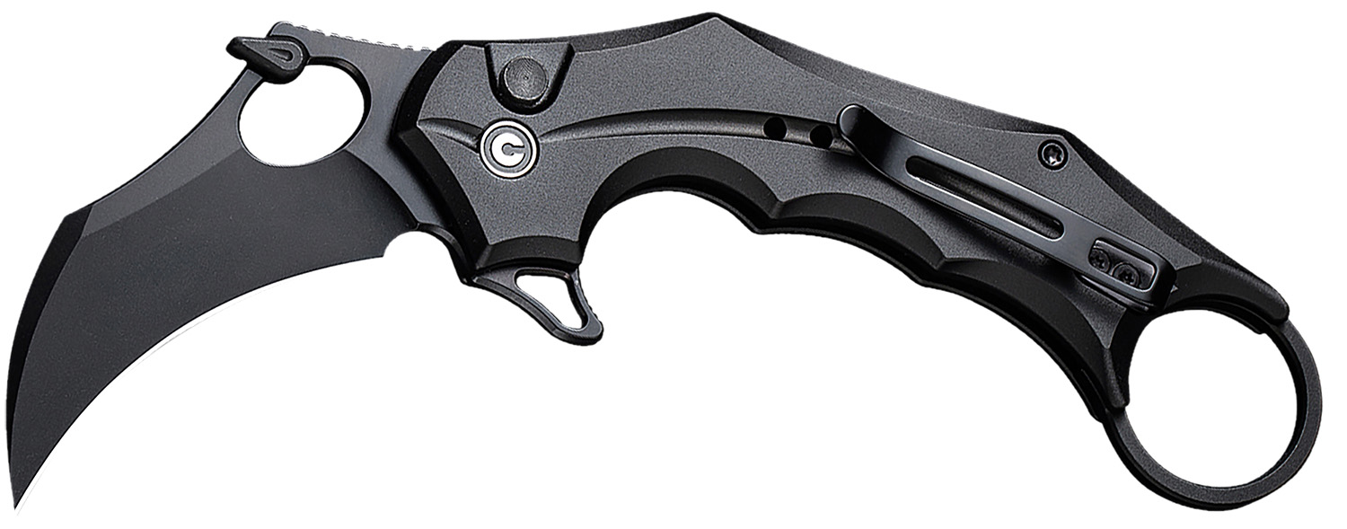 Civivi Knives C16016B-1 Incisor II 2.02" Folding Karambit Plain Black...