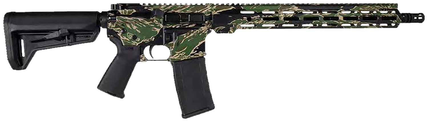 Shark Coast SCT00658TSH 5.56 NATO 16" Tiger Stripe Semi-Auto Rifle