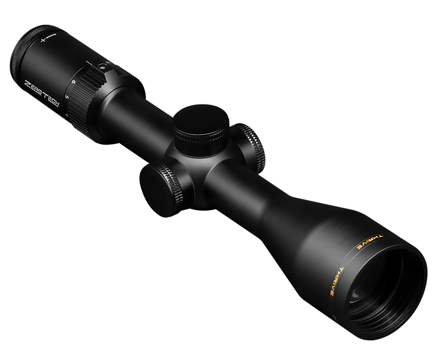 Zero Tech Optics TH41650P  Thrive Black 4-16x 50mm 30mm Tube PHR II SFP Reticle