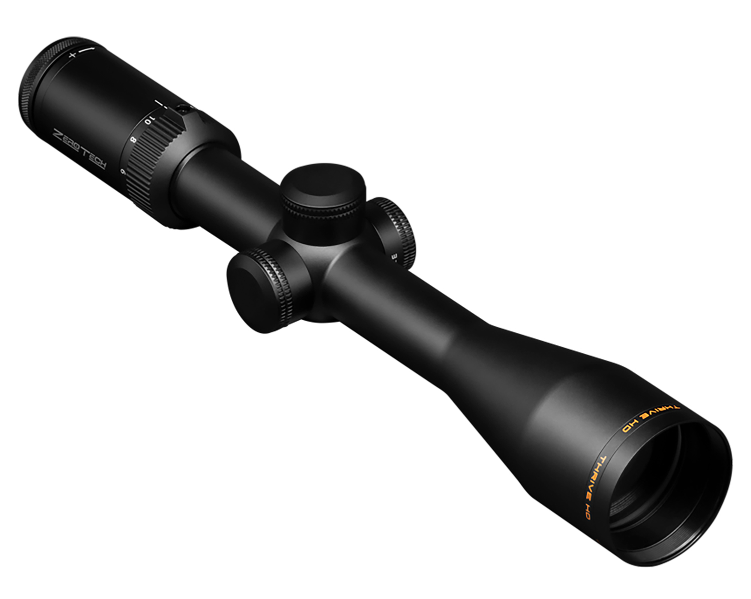 Zero Tech Optics TH6245P  Thrive HD Black 6-24x 50mm 30mm Tube Illuminated PHR II Reticle