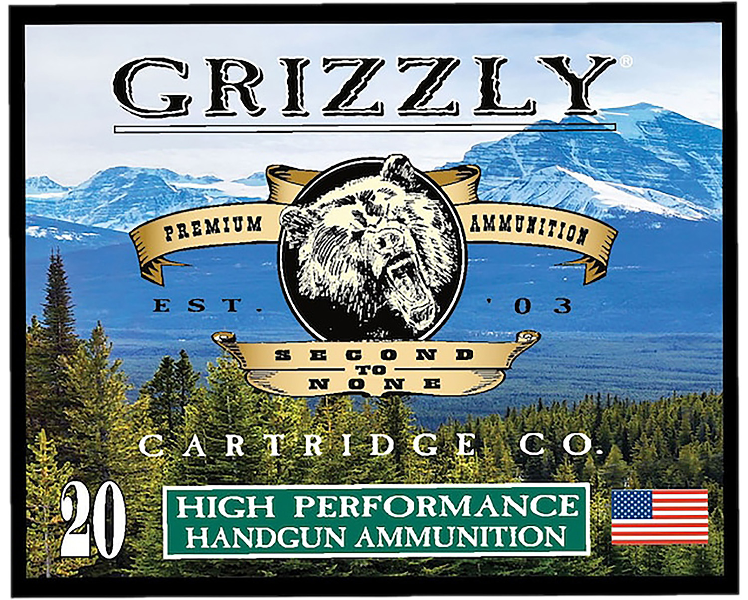 Grizzly Ammo GC38SP+P9 38Special+P 148gr Full Metal Jacket Flat Point ...