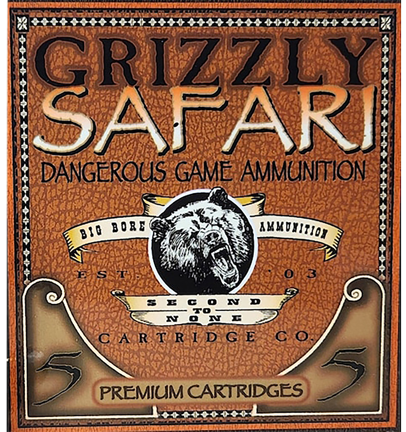 Grizzly Ammo GC3HH3 375H&HMag 270gr Triple Shock X 5 Per Box-10 Case