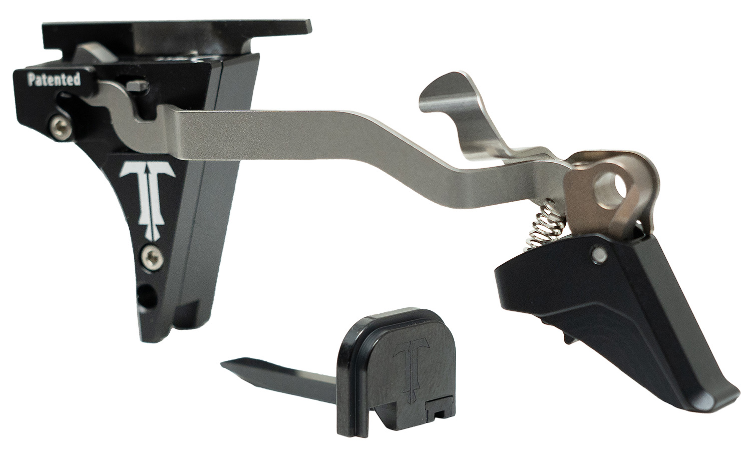 TriggerTech G9B0SBS26CIBC Glock Gen 1-5 Traditional Curved Trigger