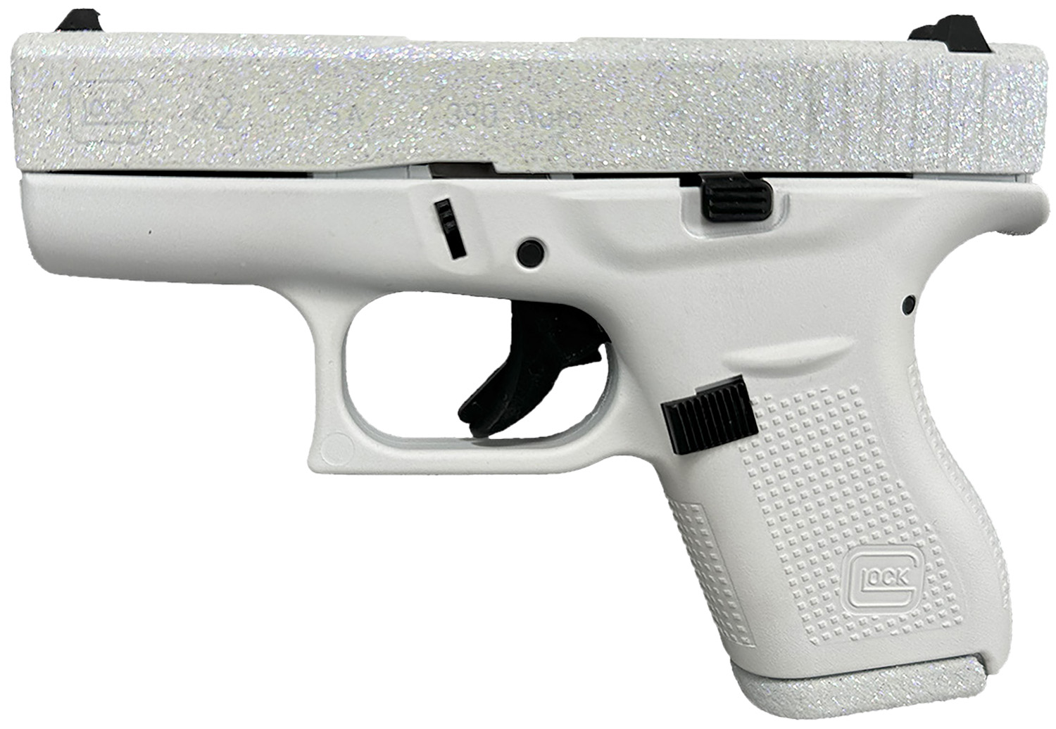 Glock UI4250204NFRST G42 Gen3 380 ACP 6+1 3.25" Frost Cerakote Slide - Glock - 380 ACP