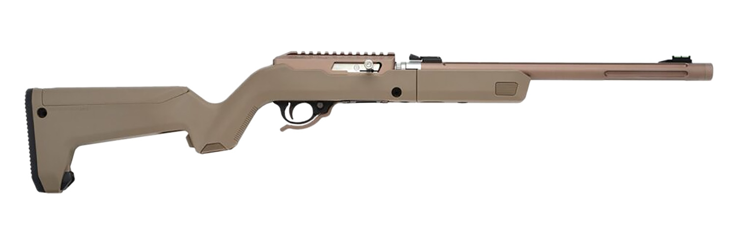 Tactical Solutions X-Ring VR, Semi-automatic Rifle, 22 LR, 16.5 Threaded Barrel, Matte Finish, Quicksand Flat Dark Earth, Magpul Hunter Stock, 10 Roun