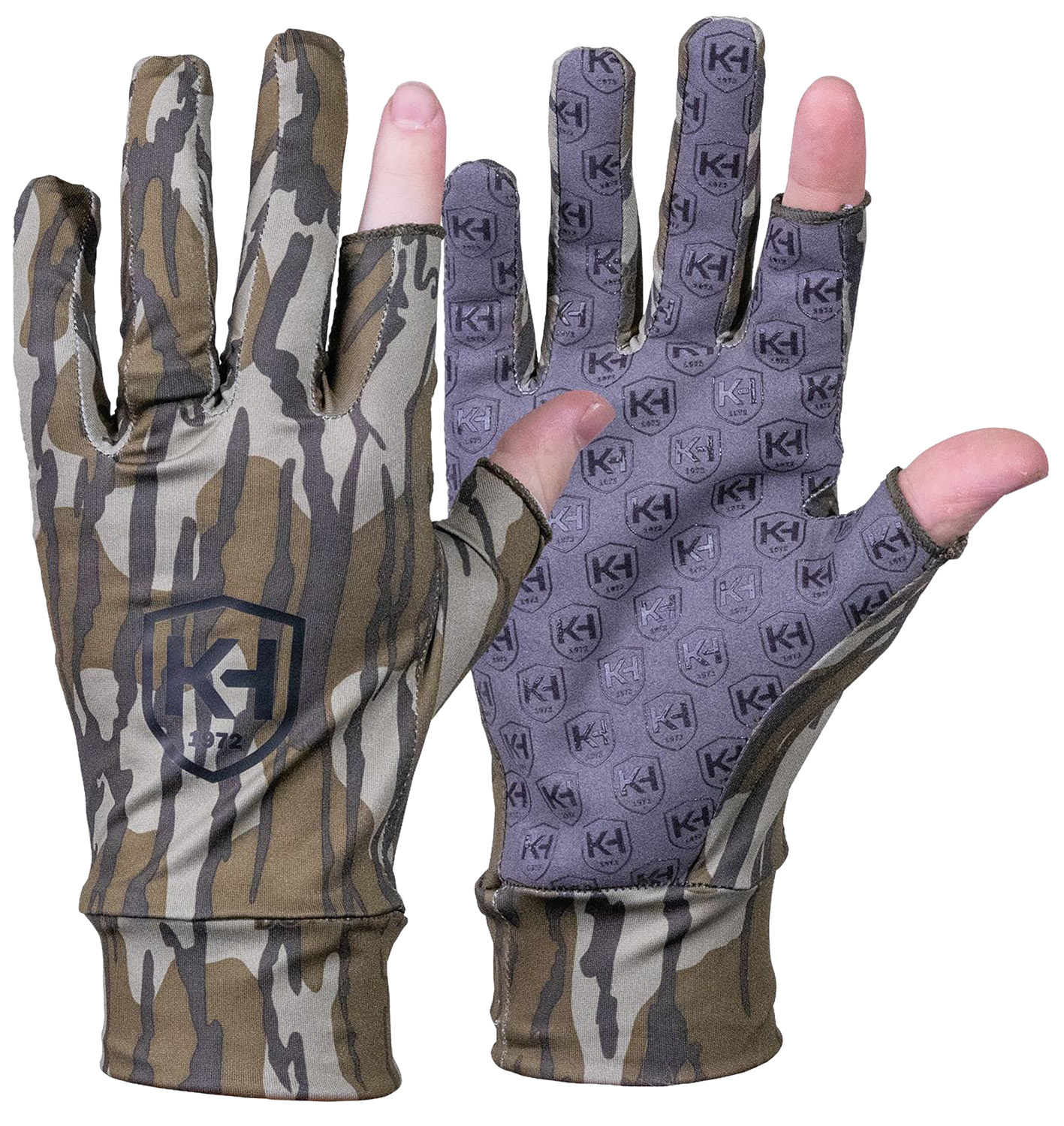 Moultrie KHT0211 Run N Gun Mossy Oak Bottomland Fingertipless OSFM