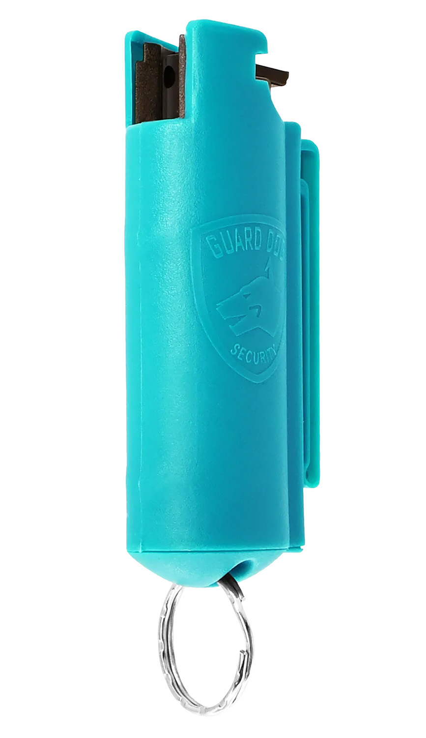 SKYLINE USA INC PSGDQALBL Quick Action Red Pepper 16 ft Blue Includes Belt Clip/Keychain